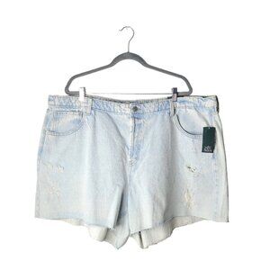 Wild Fable Plus Size 17 Super High Rise Cut Off Shorts